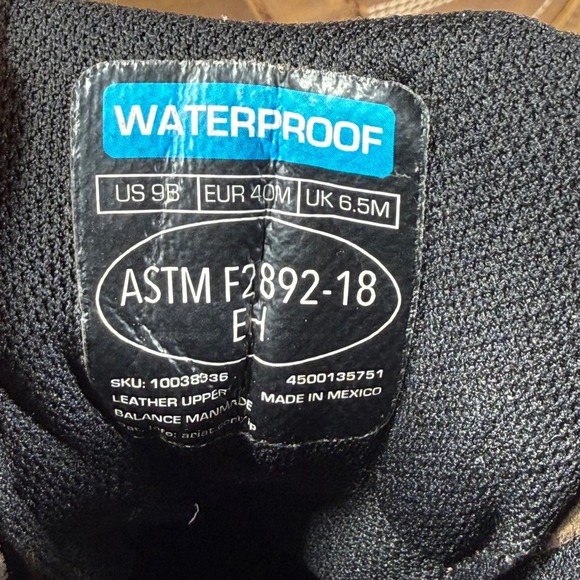 Ariat Rebar Wedge Distressed Brown Moc Toe 6" Waterproof  Work Boot Women's 9 B - Picture 11 of 16